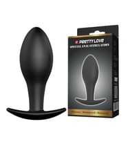 Pretty Love 9 CM siyahi  Plug  Tıkaç Stimülatör  Penis