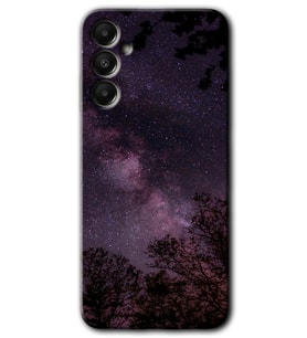 Galaxy A05s Kılıf HD Desen Baskılı Kılıf - Gece Galaksi