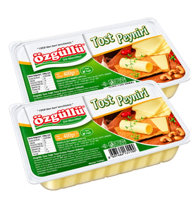 Özgüllü Dilimli Tost Peyniri 400 gr x 2 Adet