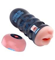 18 cm Gerçekçi Doku Realistik Suni Oral Mastürbatör (Ten)