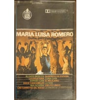 (Plak Değildir KASET tir) Suite En Castanuelas Maria Luisa Romero Kaset