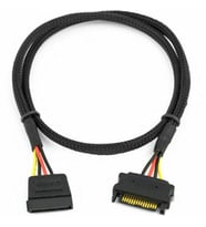 Sata Power Uzatma Kablosu 60 cm