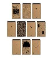 Papirüs Kraft Bloknot 100 Yaprak Çizgili 16X23 Defter Spiralli Sert Kapak - 3 adet