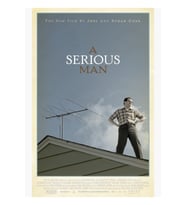 Ciddi Bir Adam Film Afişi Tablo Ahşap Poster Dekoratif
