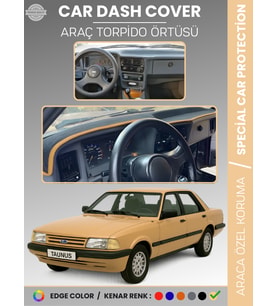 FORD TAUNNUS (1986-1994) Torpido Örtüsü Ön Göğüs Koruma Torpido Koruma Çatlamayı Engeller Tam Uyum