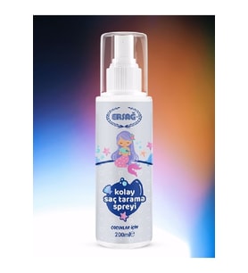 Ersağ Kolay Saç Tarama Spreyi-çocuklar Için 200 Ml