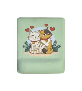 Cat Love Bilek Destekli Mouse Pad