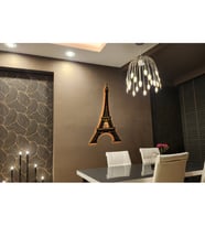 Led Aydınlatmalı Paris Eyfel Kulesi Silueti