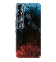 Tecno Spark 6 6 Go 8C 8 Pro 7 7 Spark 9 Pro Kılıf Desemli Silikon Red Blue Black Abstact 1386