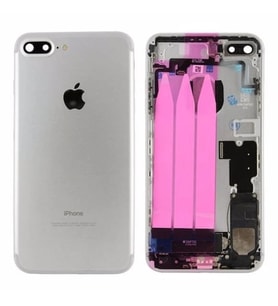Mey İthalat® iPhone 7 Plus FULL Dolu Kasa (Gümüş)