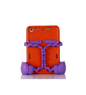 Apple iPad Mini 4 Uyumlu Zore Eva Boxer Tablet Silikon (Kırmızı)