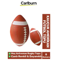 Premium Profesyonel Genç Yetişkin Maç Antreman Rugby Kauçuk Amerikan Futbol Topu