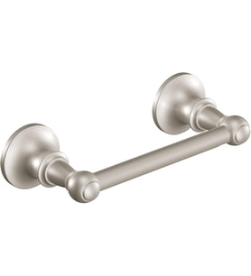 Moen Dn4408Bn Vale Çift Direkli Döner Tuvalet Kağıdı Tutacağı, Fırçalanmış Nikel