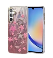 Newface Samsung Galaxy A34 5G Kılıf Blade Aynalı Desenli Kapak - Desen 7