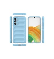 Samsung Galaxy M34 5g Kılıf Optimum Silikon - Sky Blue