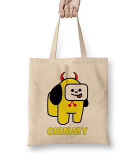 Bts Among Us Bt21 Chimmy 01 Bez Çanta Uzun Saplı