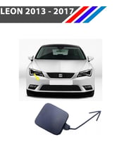 Seat Leon MK3 Ön Tampon Çeki Demir Kapağı Siyah Renk 2013-2017 5F0807241