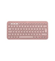 LOGITECH PEBBLE KEYS 2 K380S 920-011859 Multi-Device Bluetooth Klavye Mouse Seti Grafit Pembe