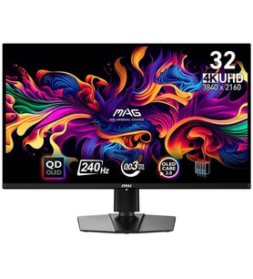 MSI 31.5 QD OLED MAG 321UPX 0.03MS 240HZ HDMI-DP GAMING MONİTÖR 3840X2160