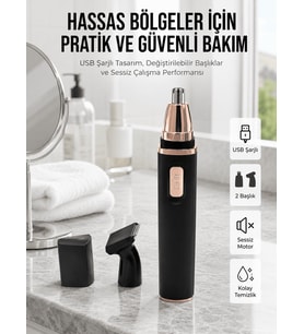 USB Sarjlı Tı raş Makinesi USB Sarjlı Traş Makinesi Uzun Ömürlü