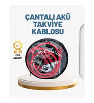 Mey İthalat® 1200A Güçlü Akü Takviye Kablosu 2m Büyük Maşalı Acil Yardım