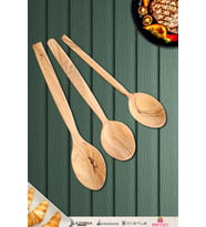 Zeytin Ağacı Ahşap Tahta Kaşık Spatula Seti ( Zeytin Ağacı ) Ağaç Kaşık