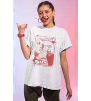 Billie Eilish Happier Than Ever Baskılı Unisex Oversize Şarkıcı Tişört