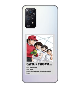 Redmi Note 11 Pro Uyumlu Tsubasa Poster Tasarımlı Şeffaf Telefon Kılıfı