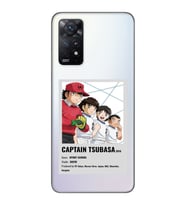 Redmi Note 11 Pro Uyumlu Tsubasa Poster Tasarımlı Şeffaf Telefon Kılıfı