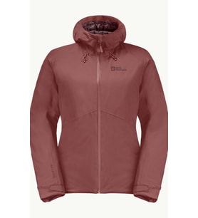 Jack Wolfskin 1111592_2191 Wisper Ins JKT W Apple Butter Kadın Outdoor Ceket (Bordo)