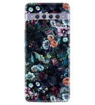 Tcl 10 Plus Kılıf Excode Desenli Silikon Kılıf Excode Great Flowers 1304