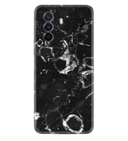 Huawei Nova Y70 Y90 Nova 9 SE  Kılıf Desemli Silikon Black Hole Marble 1387