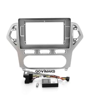 FORD MONDEO 2007-2012 SILVER GREY ANDROID MULTİMEDYA ÇERÇEVESİ - SOKET