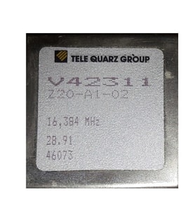 Tele Quarz Group V42311-Z20-A1-02 16,384 MHz Kristal Osilatör