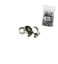 50 ADET 13-19MM METAL HORTUM KELEPÇE TORK AYARLI - AYARLANABİLİR KLİPS (5680)