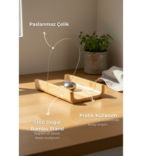 Şık ve kullanışlı büyük peçetelik, sofralarınıza zarafet katın