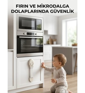 Bebek Güvenlik Dolap Kilidi Çok Amaçlı Çocuk Emniyet Kilit Sistemi