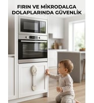 Bebek Güvenlik Dolap Kilidi Çok Amaçlı Çocuk Emniyet Kilit Sistemi