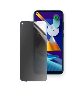 SChitec SAMSUNG Galaxy M11 Uyumlu Ön Yüzey Hayalet Privacy Hidrojel Ekran Koruyucu
