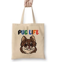 Funny Dog Lover Gifts For Women Men Kids Bez Çanta Uzun Saplı