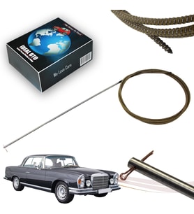 Mecedes  W111 Coupe  1961-1971 1117805089 İçin Sunroof Teli (Tüylü; Ses Yapmaz)