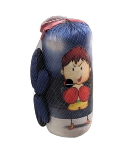 Çocuk Boks Torbası Eldivenli Boks Torbası 50 cm