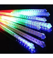 8 Adet Meteor Kayan Tüp Led Ağaç Bahçe Solar Güneş Enerjili Led S-12