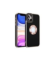 Apple iPhone 12 Uyumlu Kılıf Zore Kongo Kapak (Siyah)