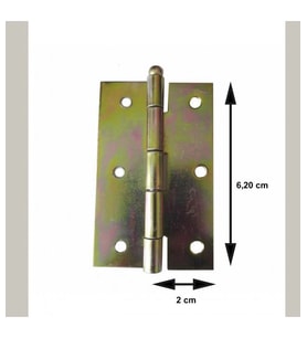 Mey İthalat® Yaprak Menteşe 2,5 cm
