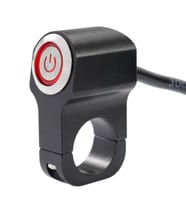 Motosiklet Led Far Aç Kapa Metal Anahtar Tekli Buton Swich 2 modlu