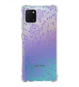 Samsung Galaxy Note 10 Lite  Köşe Korumalı Antişok Kapak Nostalji Desen Tasarımlı Şeffaf  Kılıf