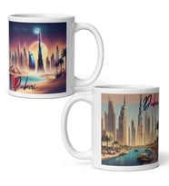 Dubai Kupa Bardak 2 Adet Seyahat Hatıra Dubai Mug (Karışık)
