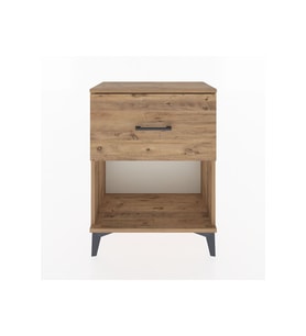 Arges Komodin Tek Çekmeceli 60x30x80 Çam-Çam