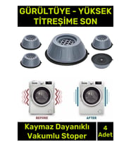 Özel Üretim Gürültü Engelleyici Titreşim Önleyici Kauçuk Çamaşır Bulaşık Makinesi 4 Adet Ayak Pedi